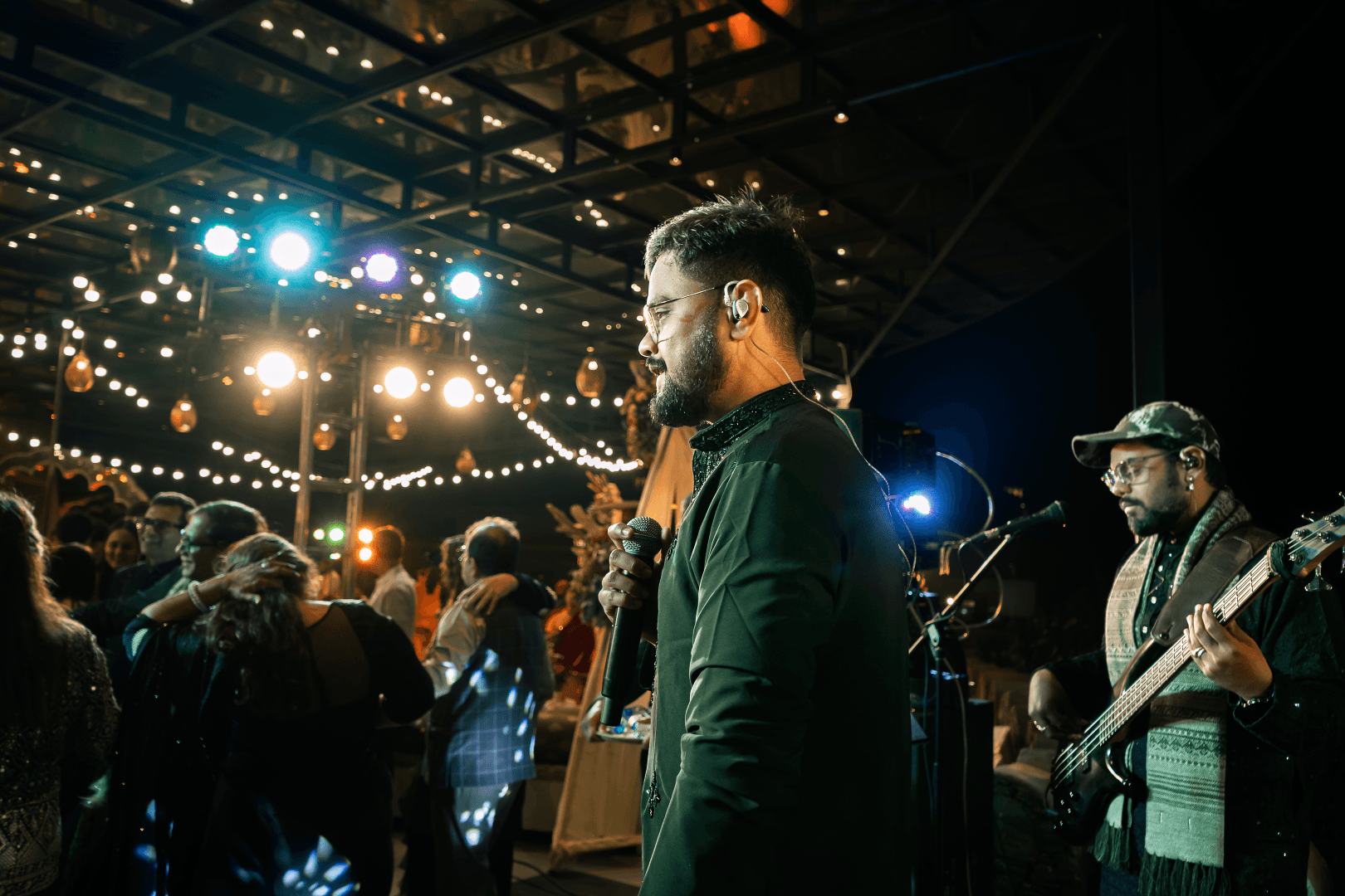 Stage performance moment